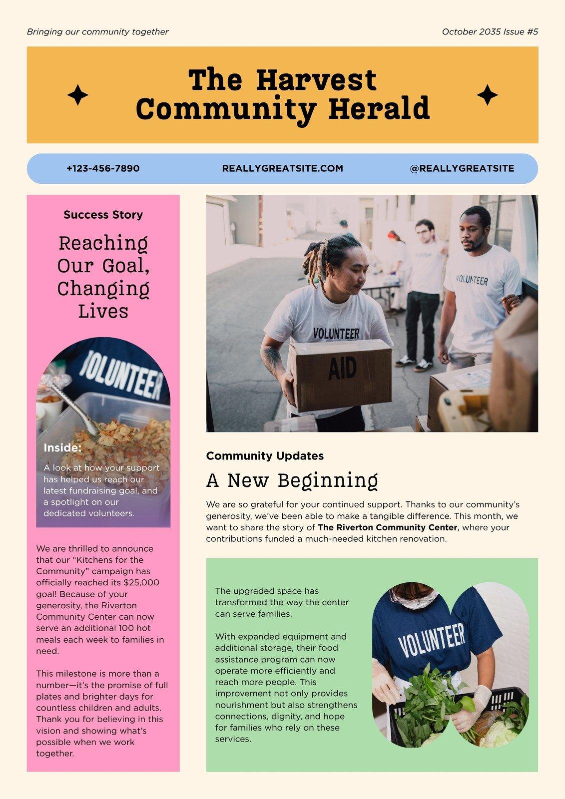 Newsletter Cover
